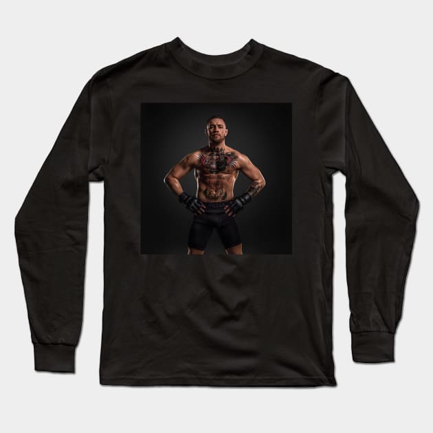 The Notorious MMA - Conor McGregor Long Sleeve T-Shirt by Fit-Flex